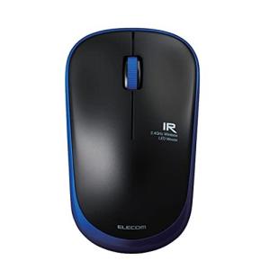 エレコム 無線IRマウス M-IR07DRBU（ブルー） マウス、トラックボール本体の商品画像