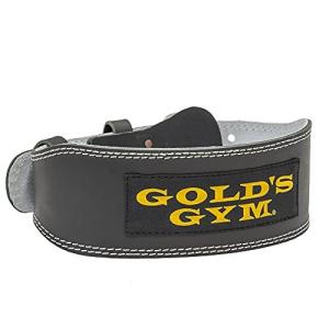 ゴールドジム (GOLDS GYM) トレーニングレザーベルトBK M G3368 m (75~85cm)の商品画像