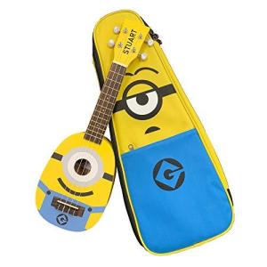 KIWAYA】 UKULELE MINIONS MN-20 ソプラノウクレレ 専用ケース付 