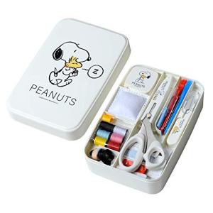 スヌーピー セット 裁縫セット スヌーピー うす型タイプ ホワイト/ミササ 小学校 男の子