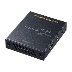 サンワサプライ 4K/HDR対応HDMI信号オーディオ分離器 （光デジタル/アナログ対応） VGA-CVHD8の商品画像