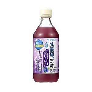 ヤマモリ 乳酸菌黒酢 ブルーベリーヨーグルト味 500ml瓶×6本入の商品画像