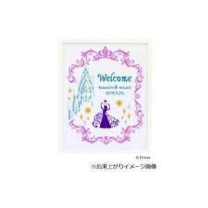オリムパス ディズニーシリーズ クロスステッチししゅうキット ウェルカムボード アナと雪の女王 7468の商品画像