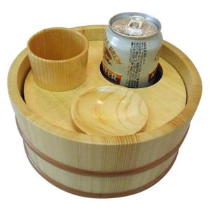 星野工業 お風呂で晩酌 日光桧酒桶 湯〜OK ビール用セット YOK-009
