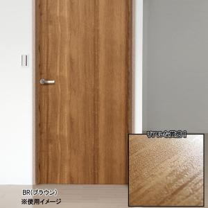 l l 貼ってはがせる! DOOR DECO 室内用ドア装飾シート チェリー 88cm×210cm BR (ブラウン) DOD-05の商品画像