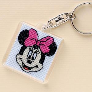 オリムパス キーリングししゅうキット ミニーマウス KS-64の商品画像