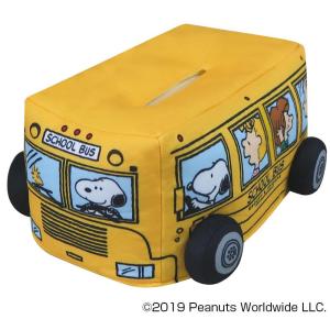 SNOOPY スヌーピー ぬいぐるみティッシュカバー バス SN46の商品画像