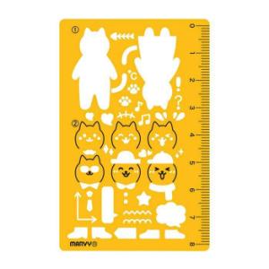 カードサイズテンプレート ネコ (Cat) 8822-833の商品画像