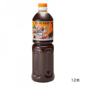 和泉食品 タカワお好みたこ焼きソース (濃厚) 甘口 1000ml (12本)の商品画像