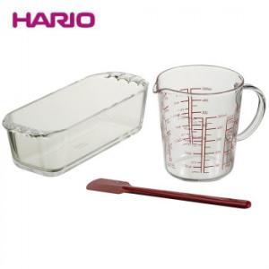 HARIO ハリオ 耐熱ガラス製スイーツデリキット HSK-2008-Rの商品画像