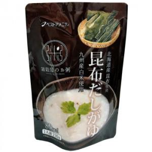 雑穀屋のお粥 北海道産昆布だしがゆ230g×8入 L40-003 ごはん おこめ 保存用 保存食 レトルトご飯 常温保存 お米 非常食 パウチ 防災 レトルト おかゆの商品画像
