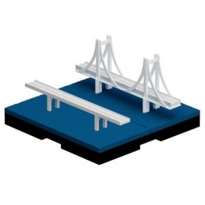 日本卓上開発 ジオクレイパー 拡張ユニット ♯005 吊り橋の商品画像