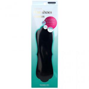 FOOTMATE フラットシューズインソール 女性用 ブラック フリーサイズ (22.5〜25.5cm)の商品画像