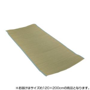 国産 い草 敷きパッド 四隅バンド付き セミダブル 約120×200cm 7435339の商品画像