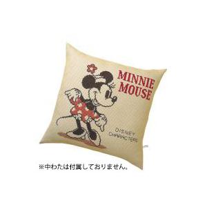 オリムパス 5882 ししゅうキット クッション ディズニー ミニーマウス グッズ かわいい ハンドメイド キャラ 手芸 インテリア おしゃれ 刺繍 クラフトの商品画像