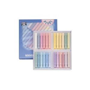 NOUVEL CARRE PASTEL ヌーベルカレーパステル 24色パールセット NCT-24P 424635 クーピー 色彩道具 くれぱす クレヨン クレパス くれよん 水で落とせる 手の商品画像