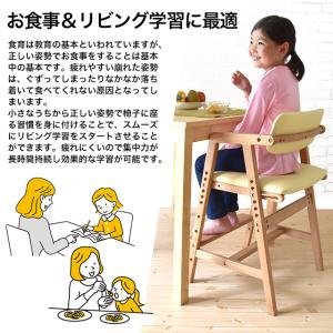 トレッペ ベビーチェア ベルト付 高さ調節 座...の詳細画像5