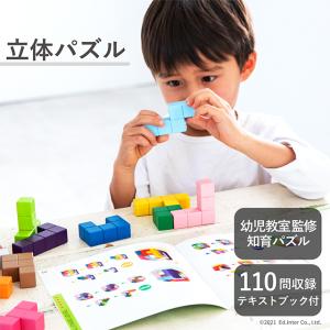 立体パズル エドインター 知育玩具 木製玩具 木製ブロック おもちゃ 型はめ 子ども玩具 ブロック遊び 入園祝い 誕生日プレゼント 知の贈り物シリーズ｜ファースト家具(1st-kagu)