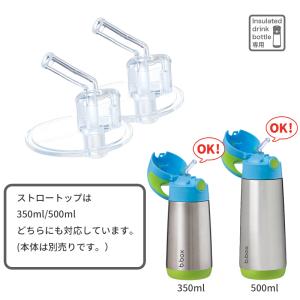 b.box ステンレスボトル専用 交換ストロー...の詳細画像1