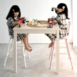 キッズウィンザーハイチェア 木製 子供椅子 ダ...の詳細画像5
