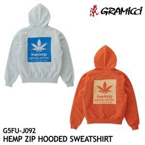 GRAMICCI（グラミチ） パーカー HEMP ZIP HOODED SWEATSHIRT｜ヘンプ