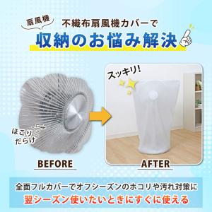 アストロ公式 扇風機カバー 2枚組 ハロゲンヒ...の詳細画像2