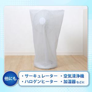 アストロ公式 扇風機カバー 2枚組 ハロゲンヒ...の詳細画像3