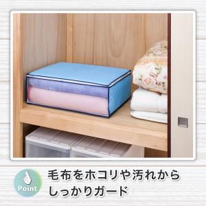 アストロ 毛布収納ケース 2個組 色柄おまかせ...の詳細画像2