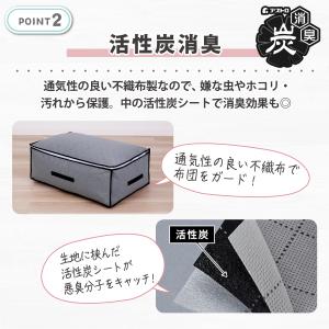 アストロ公式 羽毛布団収納ケース 2枚組 シン...の詳細画像4