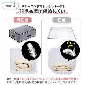アストロ公式 羽毛布団収納ケース 2枚組 シン...の詳細画像5