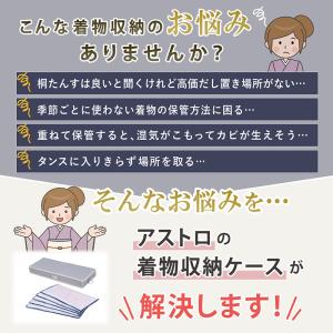 アストロ公式 着物収納ケース 収納袋5枚付き ...の詳細画像2