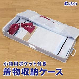 着物収納ケース 不織布製 消臭 着物一式保管 収納袋 通気性良好 ほこり除け たとう紙 アストロ 179-05