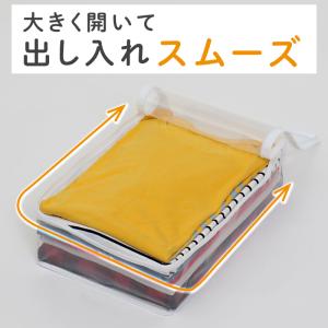 アストロ クリア収納ケース 4個組 中身が見え...の詳細画像2