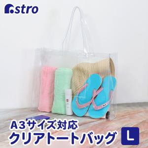 ビニールバッグ Sサイズ クリアバッグ B5サイズ対応 ポケット付き 透明