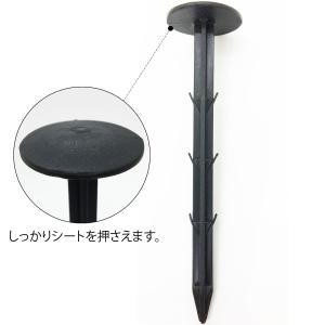 アストロ公式 固定ピン 60本 防草シート用 ...の詳細画像3