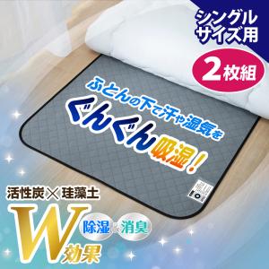 アストロ公式 除湿シート シングルサイズ用 グ...の詳細画像1