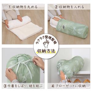 アストロ公式 収納袋 グリーン 6枚組(S×2...の詳細画像3