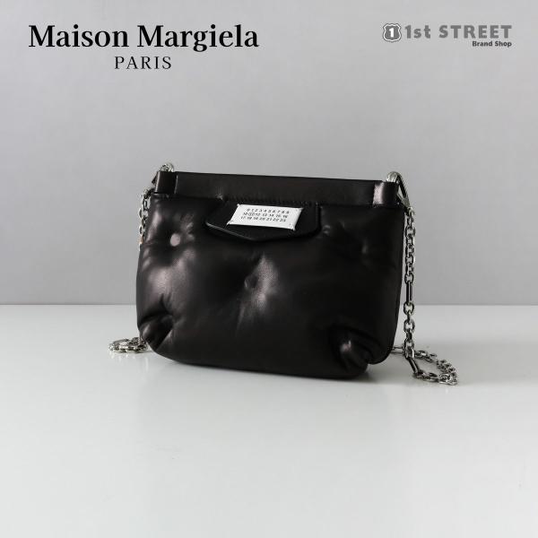 メゾン マルジェラ MAISON MARGIELA ショルダーバッグ ブラック バッグ GLAM S...