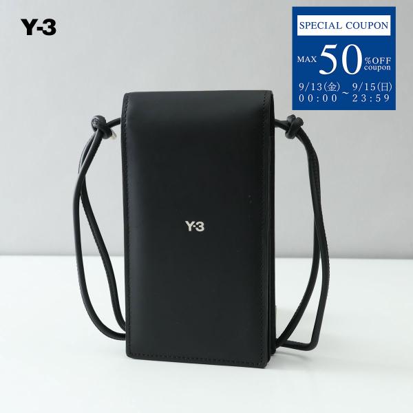 ワイスリー Y-3 フォンケース ブラック バッグ スマホショルダー ショルダーバッグ クロスボディ...