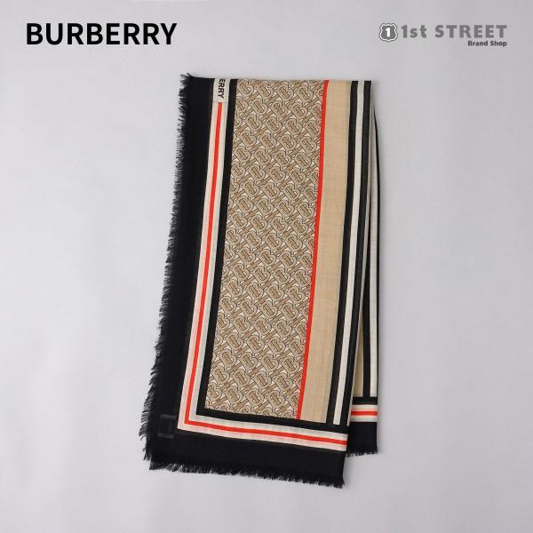 バーバリー BURBERRY レディーススカーフ ベージュ マフラー チェック 大判 羽織 8018...