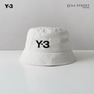 ワイスリー Y-3 帽子 ライトベージュ バケットハット ハット ロゴ ヨウジヤマモト アディダス IQ3396 TALC メンズ レディース ユニセックス｜1ststreet