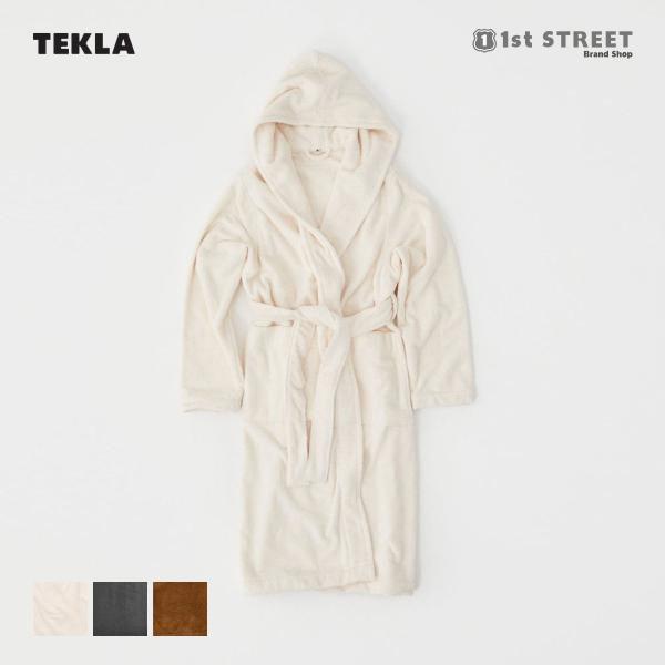 正規販売店 テクラ TEKLA バスローブ HOOD BATHROBES SOLID フード付 フー...