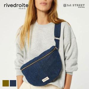 正規販売店 リヴドロワ パリ Rivedroite Paris ボディバッグ レディース メンズ バッグ ウエストバッグ カスティーヌ ファスナー付き CUSTINE XL