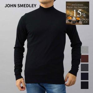 ジョンスメドレー JOHN SMEDLEY モックネック ニット HARCOURT ハーコート エクストラファインメリノウール 30ゲージ STANDARD FIT メンズの商品画像