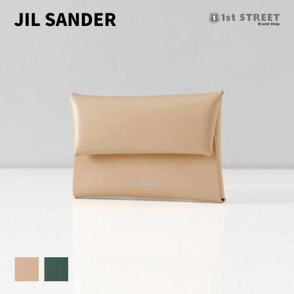 ジルサンダー JIL SANDER 小銭入れ 財布 コインケース ミニ財布 カードケース レザー J...