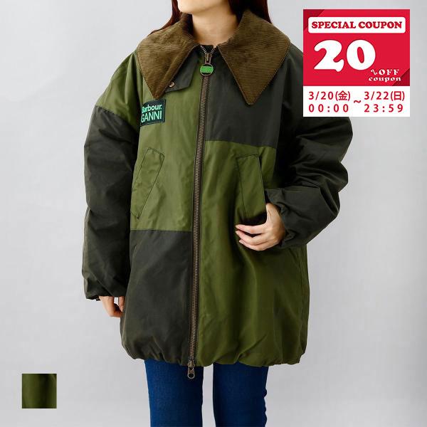 並行輸入 バブアー x ガニー Barbour x GANNI ジャケット コート ブルゾン ワック...