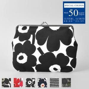 マリメッコ MARIMEKKO ポーチ PUOLIKAS KUKKARO 小物入れ メイクポーチ がま口 レディース【ネコポスOK(3点まで)】｜1stSTREET