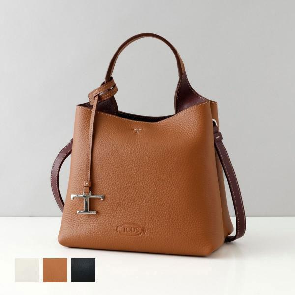 並行輸入 トッズ TODS ハンドバッグ バッグ ミニ ショルダー ドローストリング Tタイムレス ...