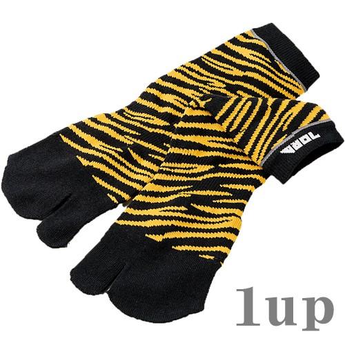 作業服 寅壱 作業着 0111-909 寅壱ソックス 2足組×4(合計8足)股付(虎柄) フリーサイ...