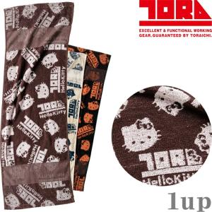 寅壱 タオル (ハローキティ 柄-2) 綿100％ 0125-962